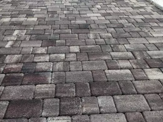 Тротуарная плитка Старый город №21 "Агат коричневый", фактура гладкий, гранитная, мрамор, высота 40 мм, 60 мм-11