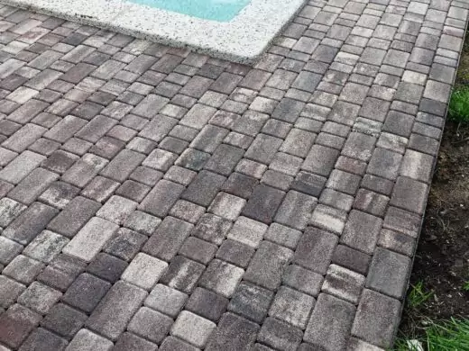 Тротуарная плитка Старый город №21 "Агат коричневый", фактура гладкий, гранитная, мрамор, высота 40 мм, 60 мм-20